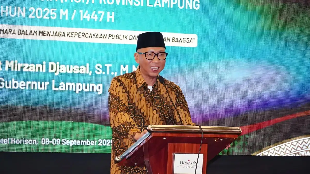 Buka Ijtima Ulama dan Umara MUI Lampung, Gubernur Lampung Tekankan Persatuan dan Keutuhan Bangsa