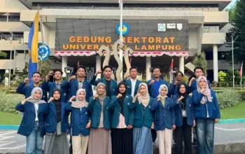 Inovasi Kelola Limbah di Desa Pasar Krui, Tim BEM Unila Lolos Pendanaan Program Mahasiswa Berdampak 2025
