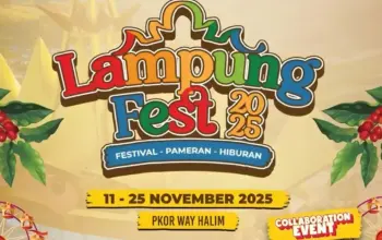 Lampung Fest 2025 Digelar November 2025 Tanpa APBD, Bakal Diisi Artis Ibu Kota Hingga Puluhan Pelaku UMKM