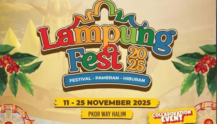 Lampung Fest 2025 Akan Digelar November Tanpa Dukungan APBD, Hadirkan Artis Ibukota dan Puluhan UMKM