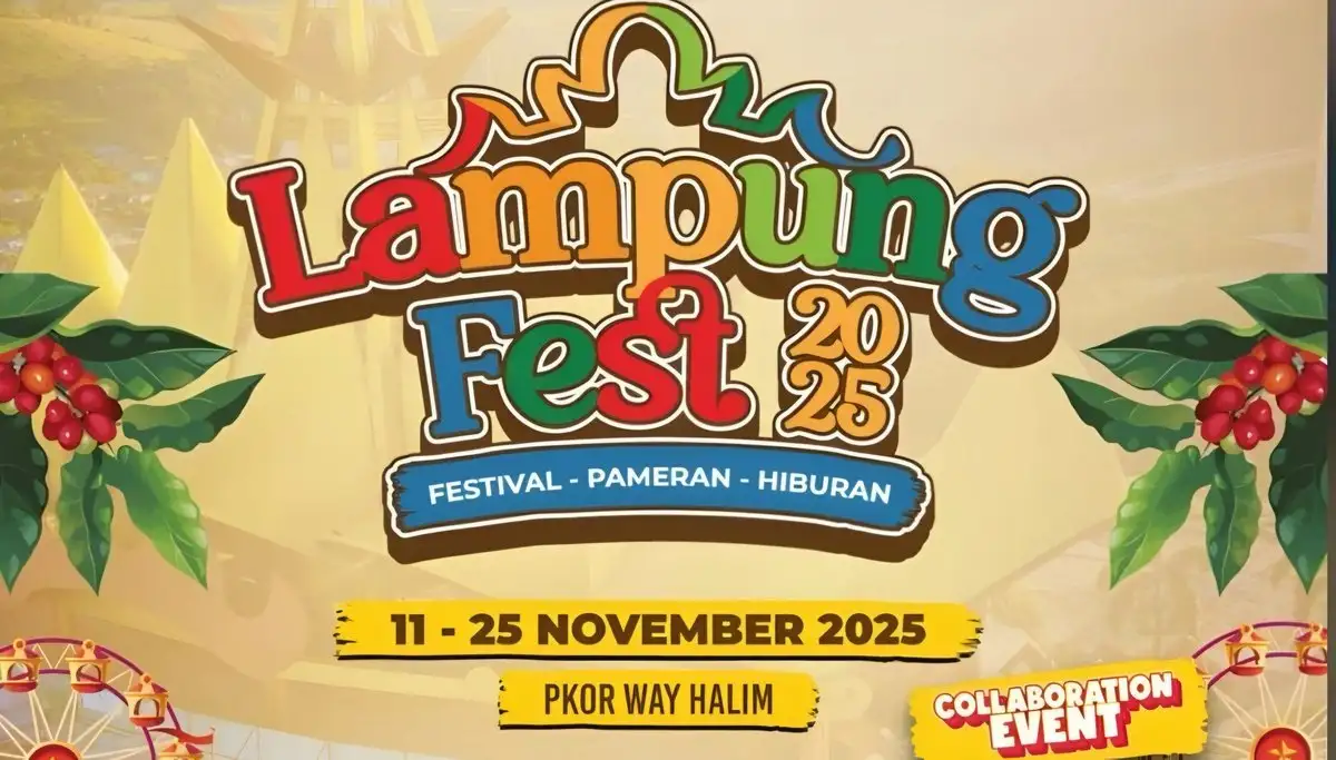 Lampung Fest 2025 Digelar November 2025 Tanpa APBD, Bakal Diisi Artis Ibu Kota Hingga Puluhan Pelaku UMKM