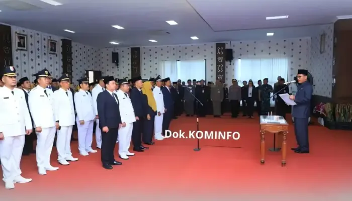 Bupati Tulang Bawang Lantik 130 Pejabat, Tekankan Tertib Administrasi dan Profesionalisme