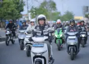 Lewat Sunmori Keliling Kota, Gubernur Lampung Dorong Promosi Wisata dan Edukasi Keselamatan Berkendara