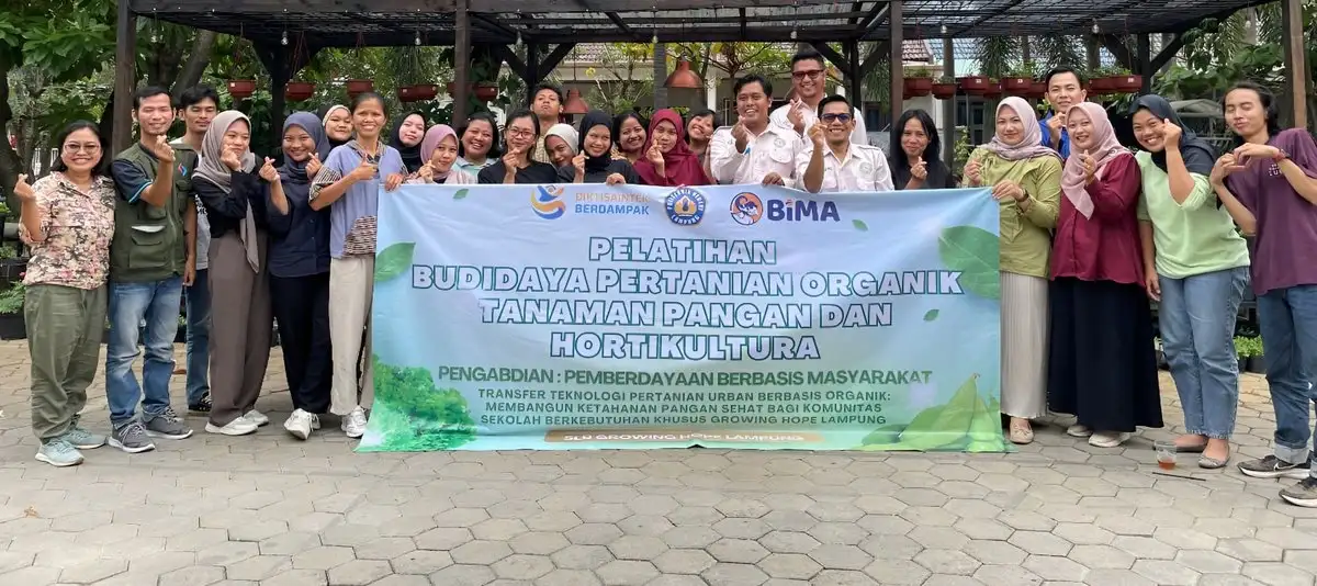 Polinela Dampingi SLB Growing Hope Kembangkan Pertanian Urban Organik