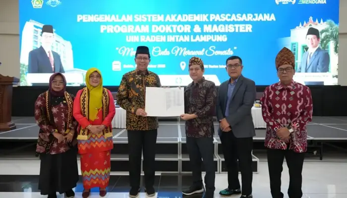 Rektor UIN Raden Intan Lampung Sampaikan Pesan Khusus untuk Mahasiswa Baru Pascasarjana di Program PSAP 2025