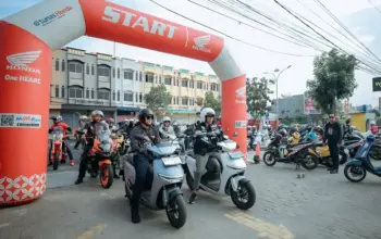 TDM Lampung dan AMHL Ikut Meriahkan Sunmori Keliling Kota Bareng Gubernur Lampung