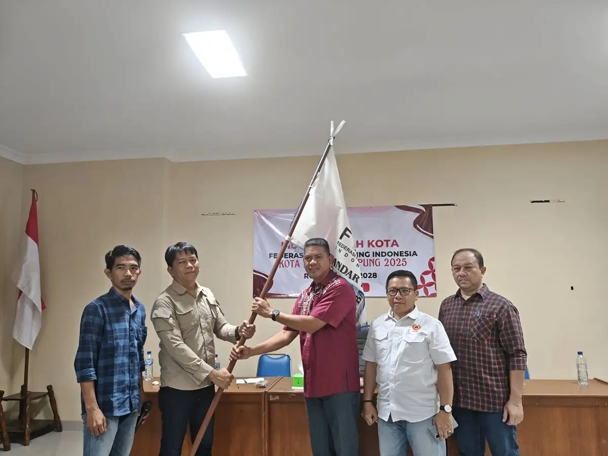 Terpilih Ketua FPTI Bandar Lampung, Aep Saripudin Bakal Perluas Pembinaan Olahraga Panjat Tebing